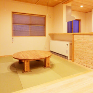 自然素材をつかった健康住宅